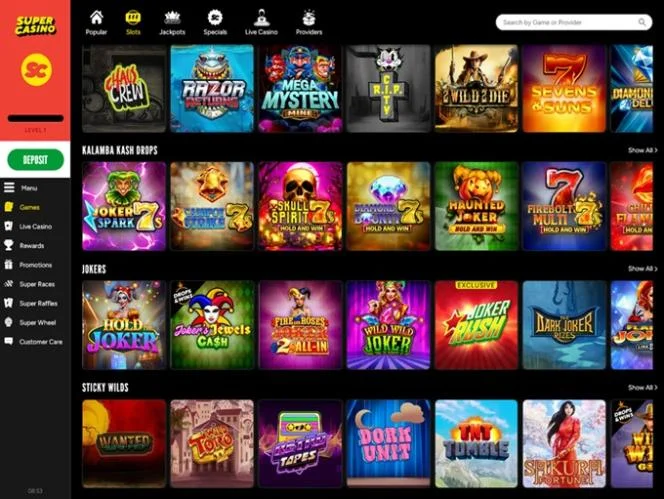 Super Casino Game Collection